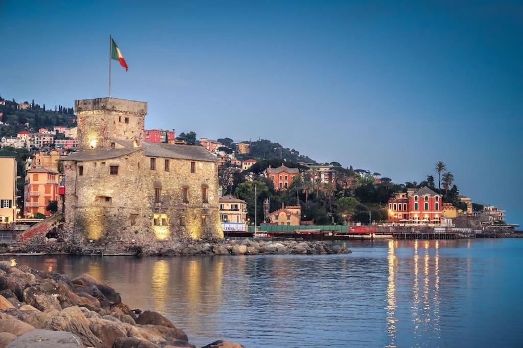 Portofino - Appartamento Vista Mare - Rooftop Terrazzo - In Centro Citta - Free Wifi 拉帕洛 外观 照片